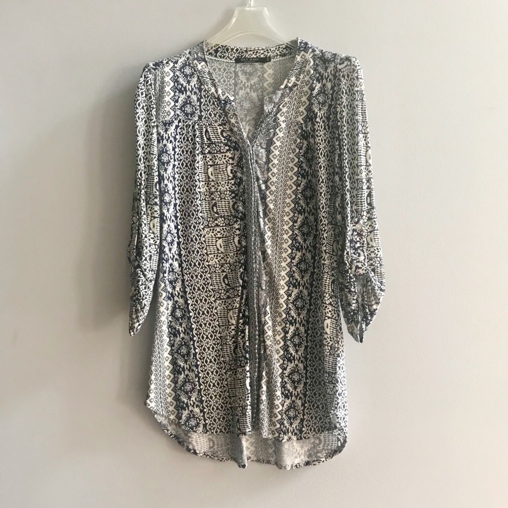 MAX JEANS Geometric Print Tunic